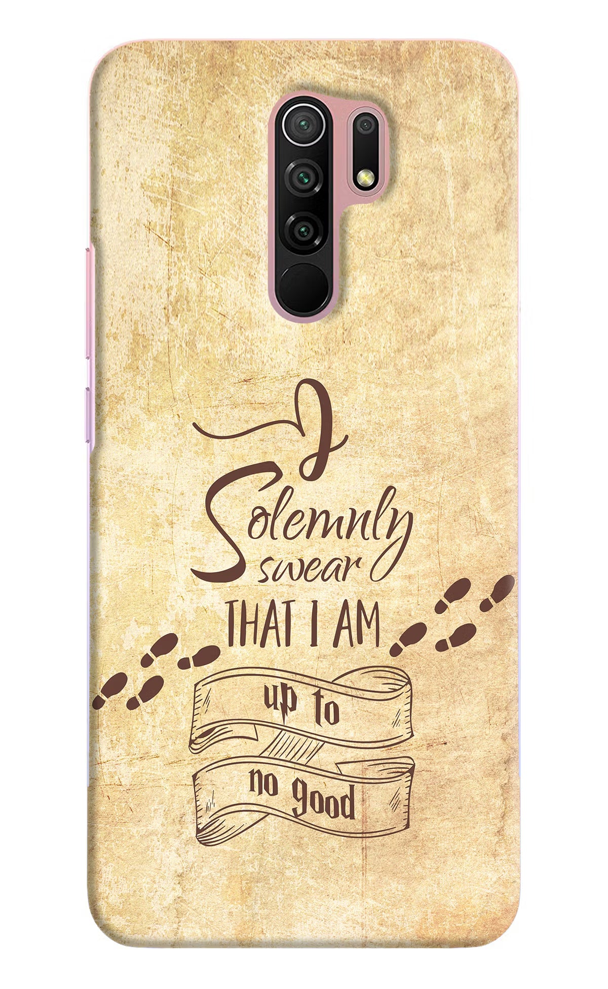 I Solemnly swear that i up to no good Redmi 9 Prime/Poco M2/M2 reloaded Hard Case Back Cover by Casekaro