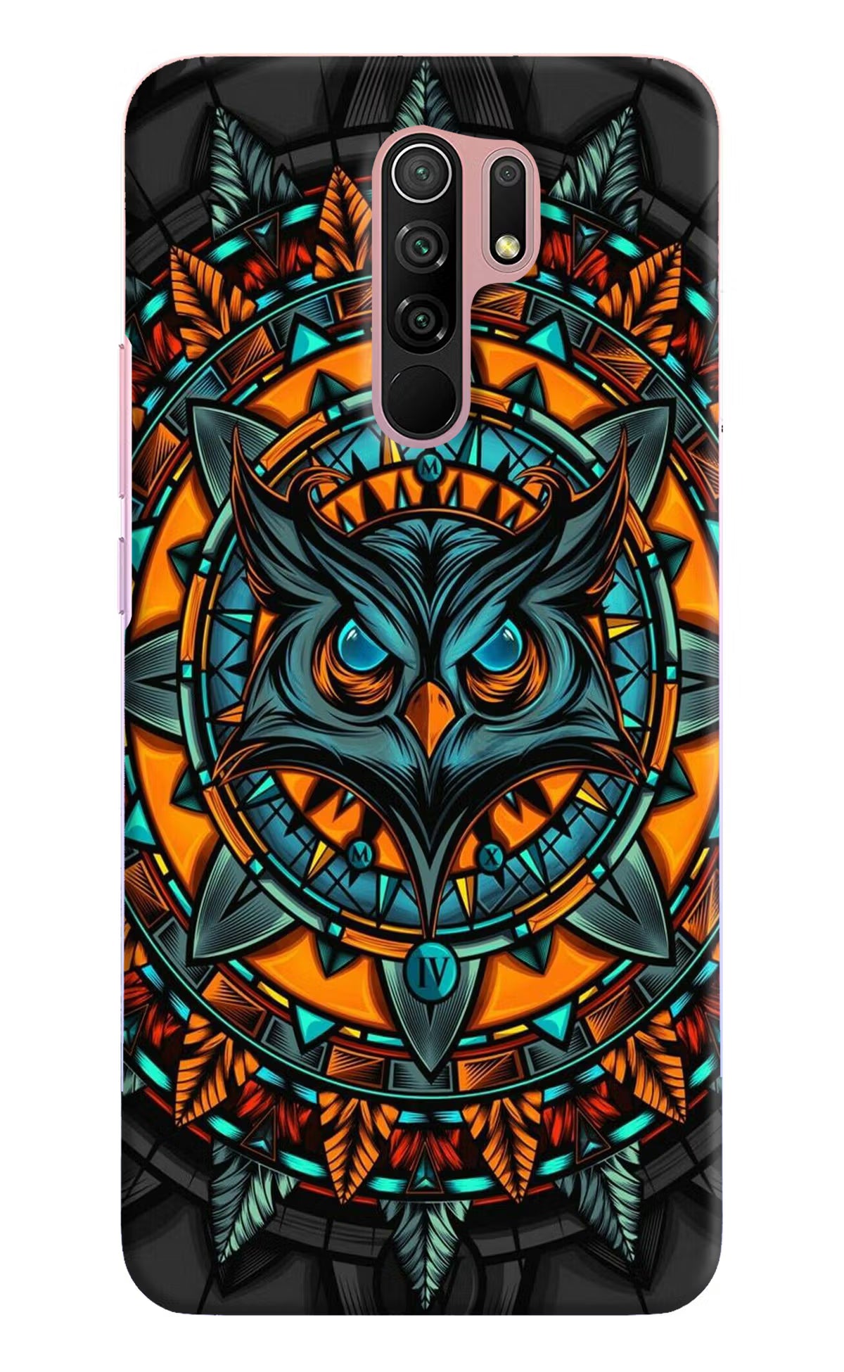 Angry Owl Art Redmi 9 Prime/Poco M2/M2 reloaded Hard Case Back Cover by Casekaro