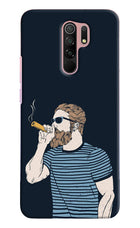 Smoking Redmi 9 Prime/Poco M2/M2 reloaded Hard Case Back Cover by Casekaro