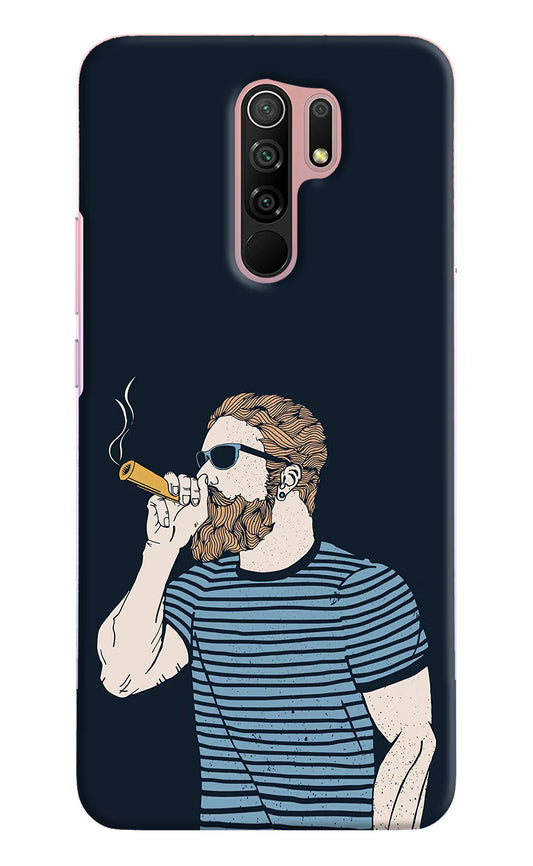Smoking Redmi 9 Prime/Poco M2/M2 reloaded Hard Case Back Cover by Casekaro