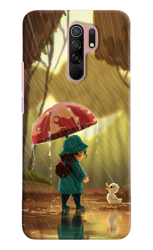 Rainy Day Redmi 9 Prime/Poco M2/M2 reloaded Hard Case Back Cover by Casekaro