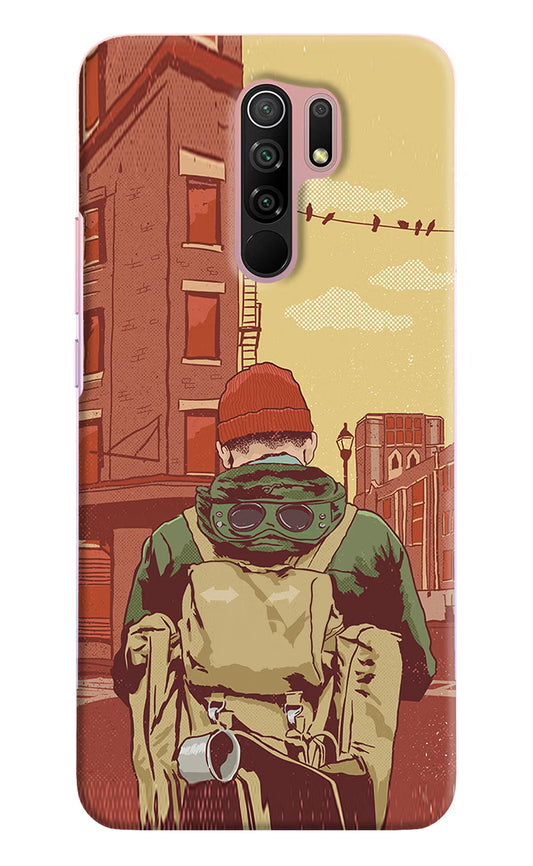 Adventurous Redmi 9 Prime/Poco M2/M2 reloaded Hard Case Back Cover by Casekaro
