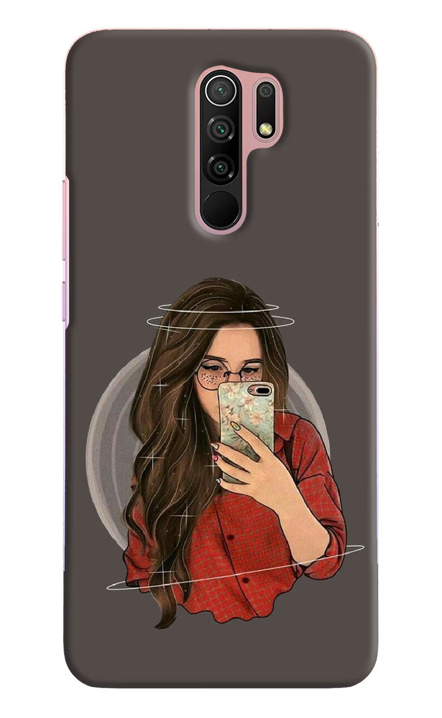 Selfie Queen Redmi 9 Prime/Poco M2/M2 reloaded Back Cover, Hard case