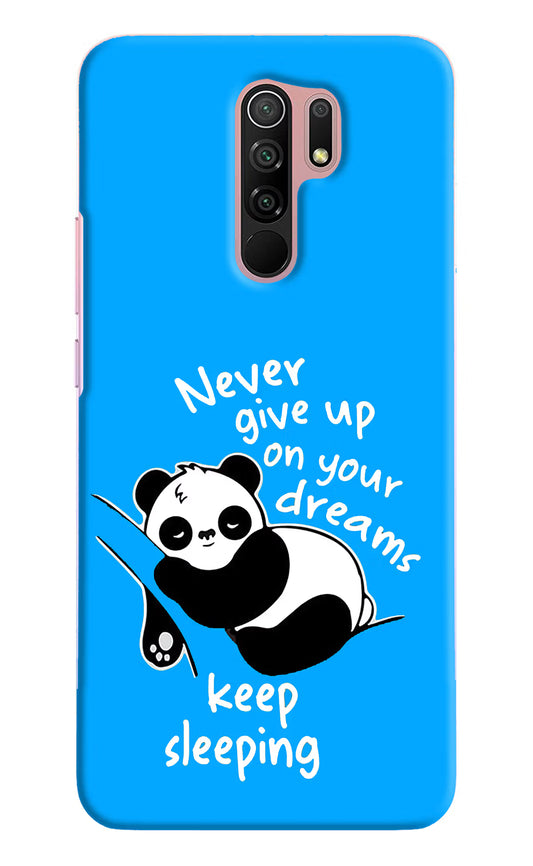 Keep Sleeping Redmi 9 Prime/Poco M2/M2 reloaded Hard Case Back Cover by Casekaro