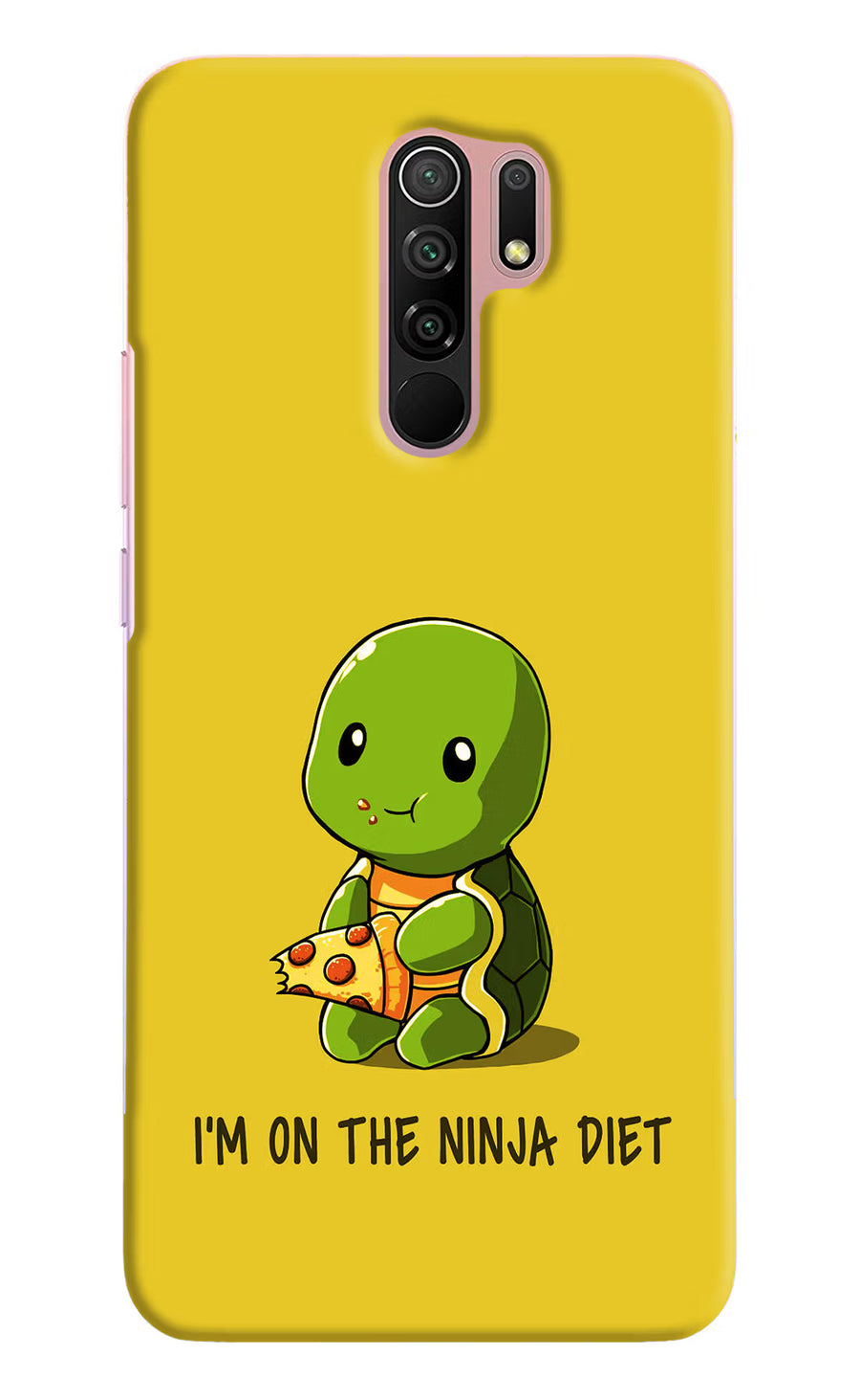 I'm on Ninja Diet Redmi 9 Prime/Poco M2/M2 reloaded Back Cover, Hard case