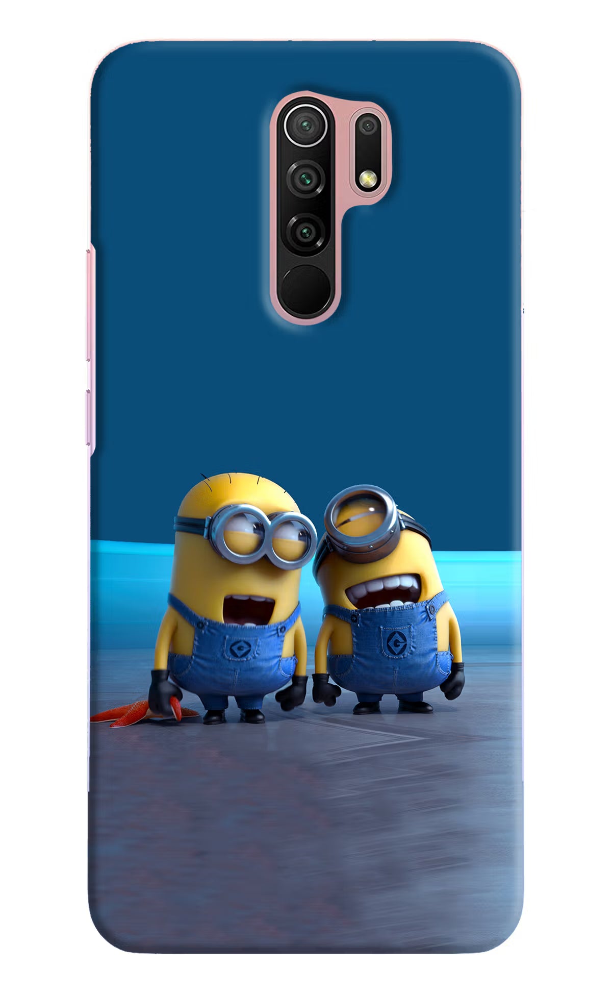 Minion Laughing Redmi 9 Prime/Poco M2/M2 reloaded Hard Case Back Cover by Casekaro