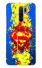 Superman logo Redmi 9 Prime/Poco M2/M2 reloaded Hard Case Back Cover by Casekaro