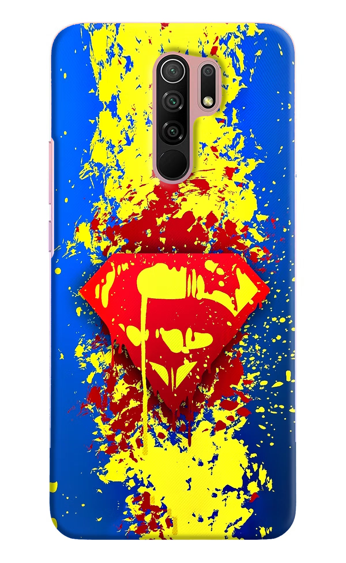 Superman logo Redmi 9 Prime/Poco M2/M2 reloaded Hard Case Back Cover by Casekaro