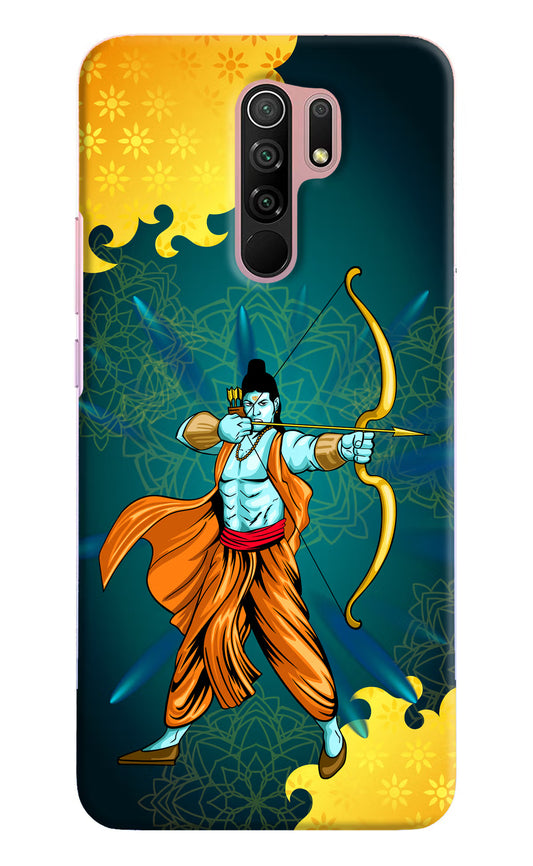 Lord Ram - 6 Redmi 9 Prime/Poco M2/M2 reloaded Hard Case Back Cover by Casekaro