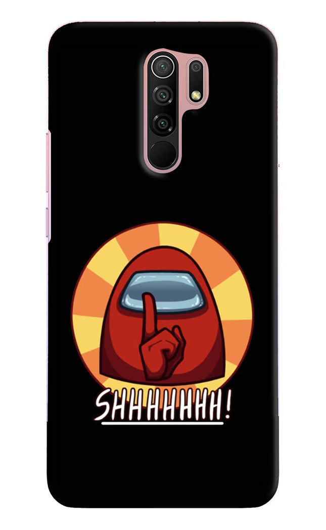 Among Us Shhh! Redmi 9 Prime/Poco M2/M2 reloaded Hard Case Back Cover by Casekaro