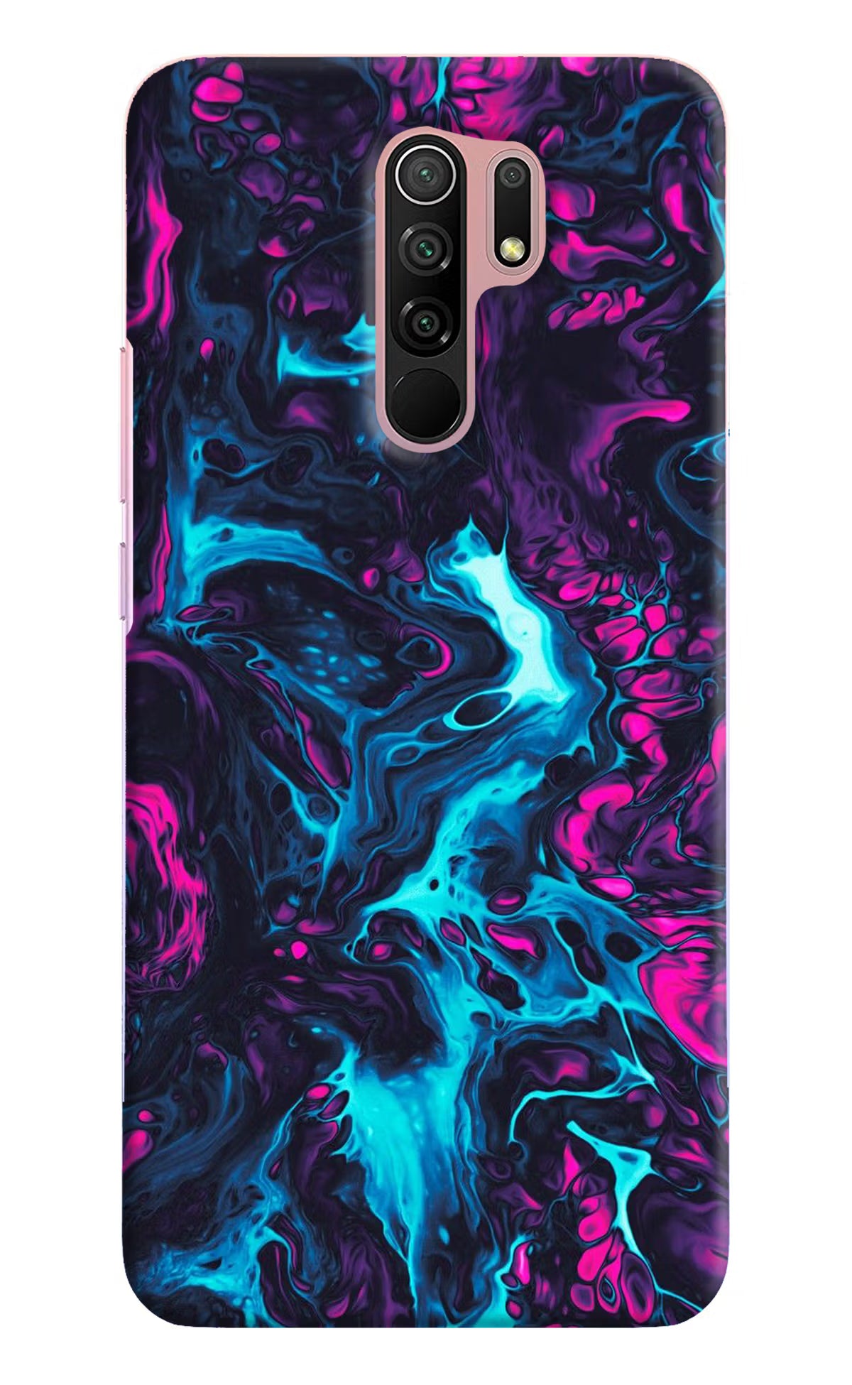 Abstract Redmi 9 Prime/Poco M2/M2 reloaded Hard Case Back Cover by Casekaro