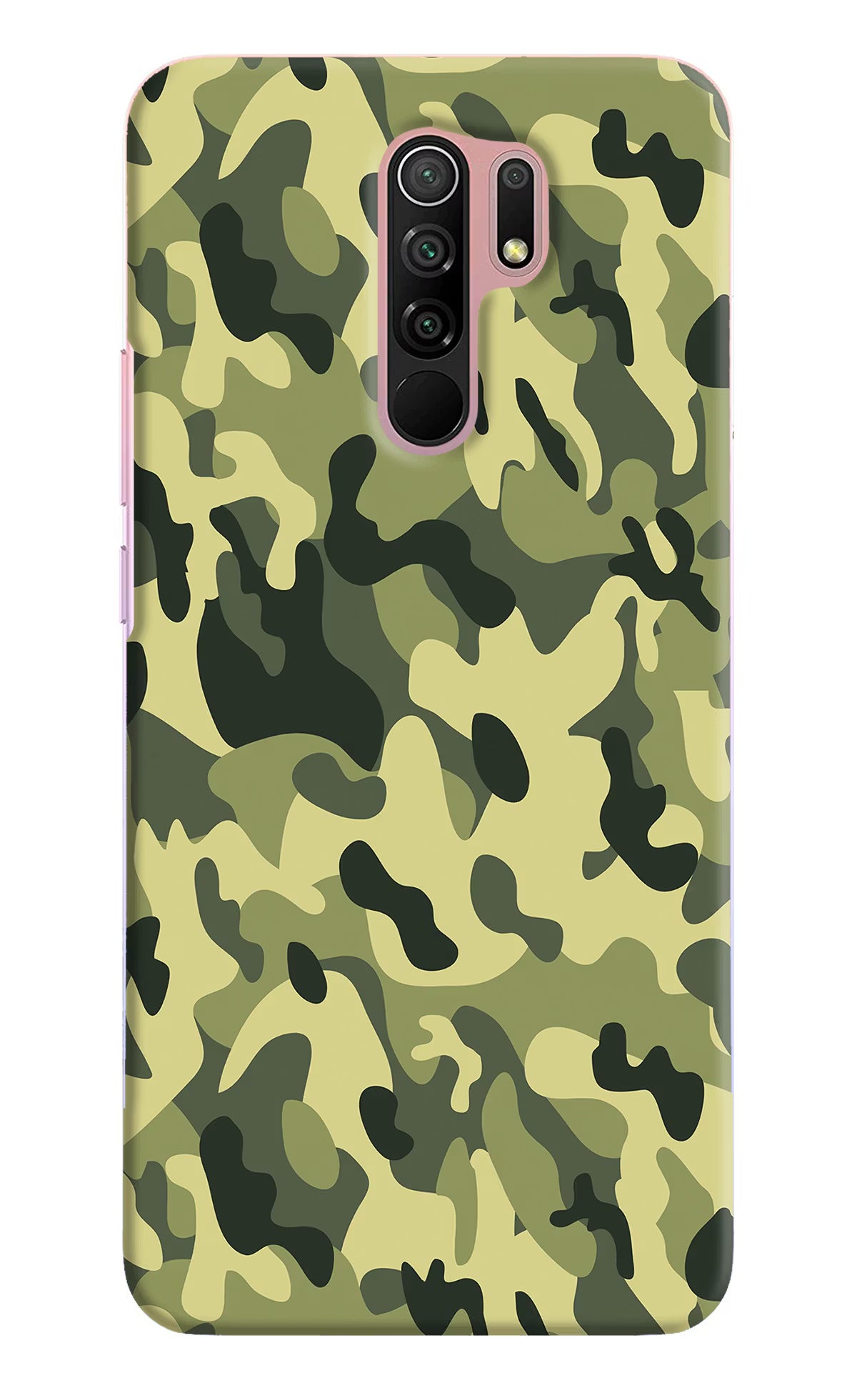 Camouflage Redmi 9 Prime/Poco M2/M2 reloaded Hard Case Back Cover by Casekaro