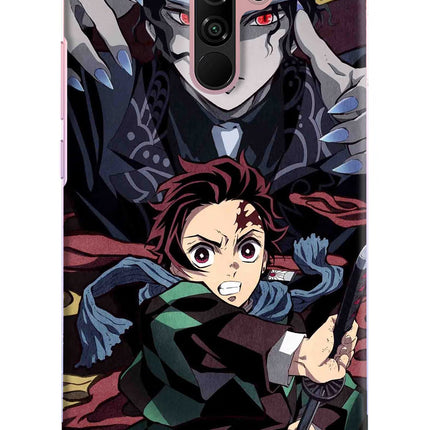 Demon Slayer Redmi 9 Prime/Poco M2/M2 reloaded Hard Case Back Cover by Casekaro