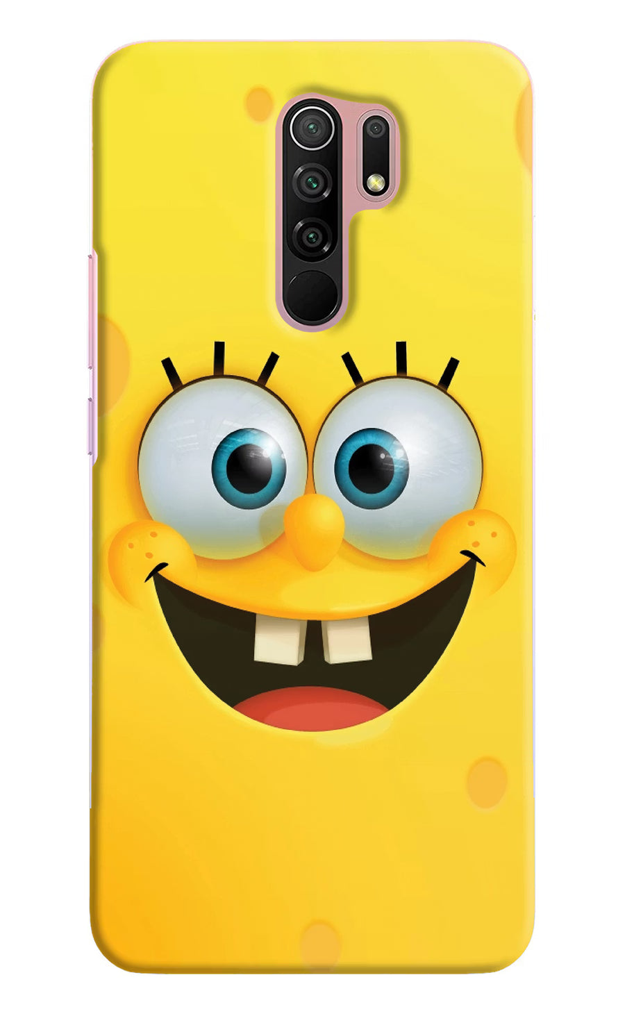 Sponge 1 Redmi 9 Prime/Poco M2/M2 reloaded Back Cover, Hard case