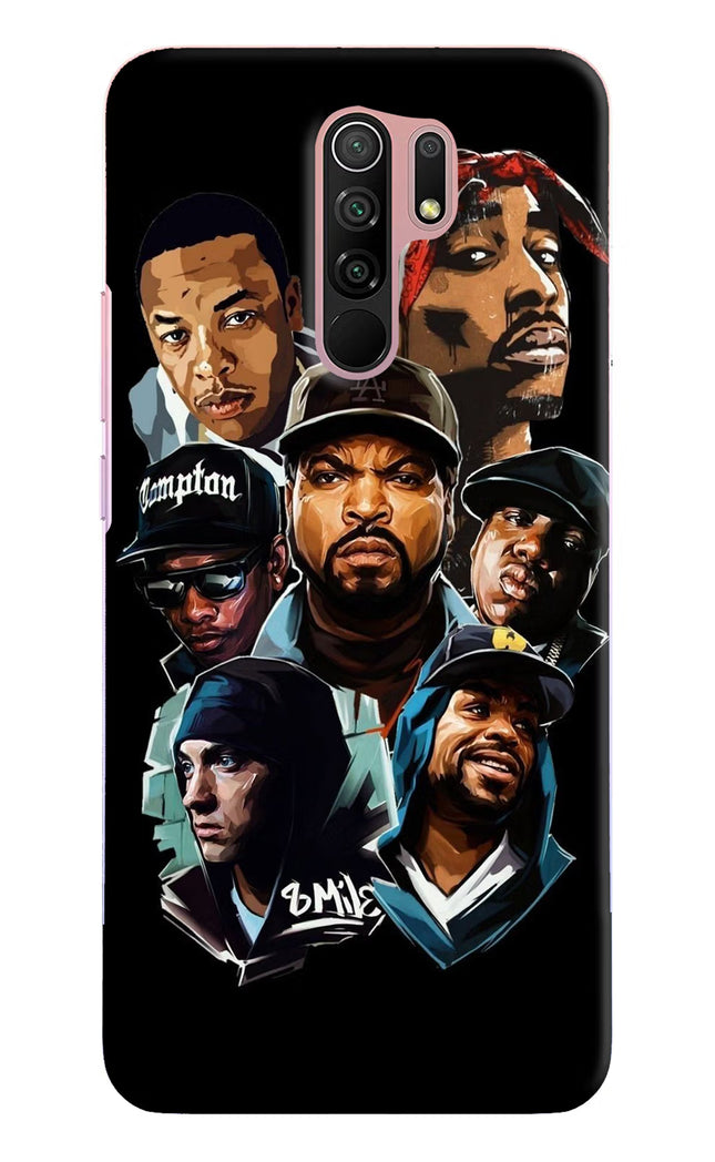 Rappers Redmi 9 Prime/Poco M2/M2 reloaded Hard Case Back Cover by Casekaro