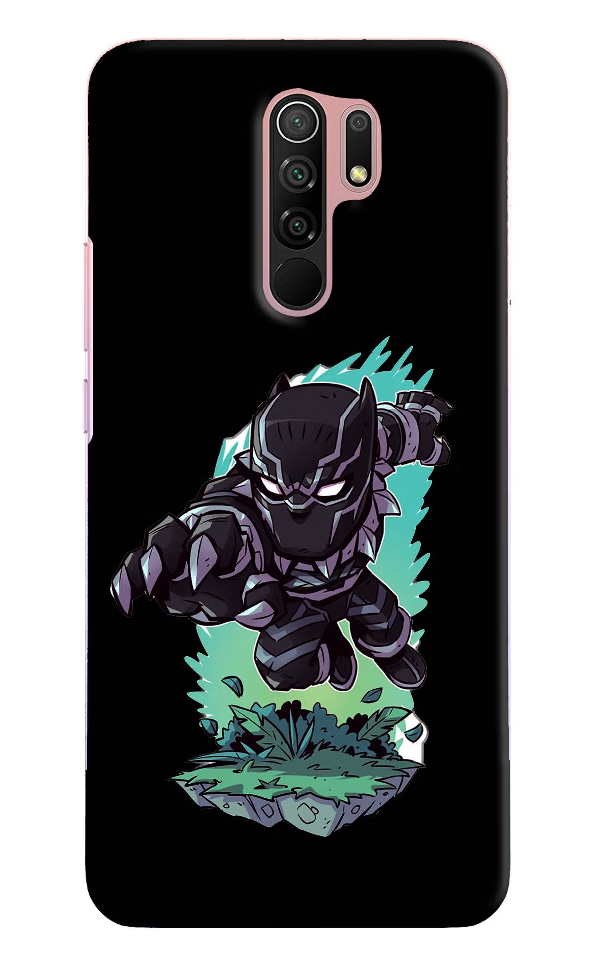 Black Panther Redmi 9 Prime/Poco M2/M2 reloaded Hard Case Back Cover by Casekaro