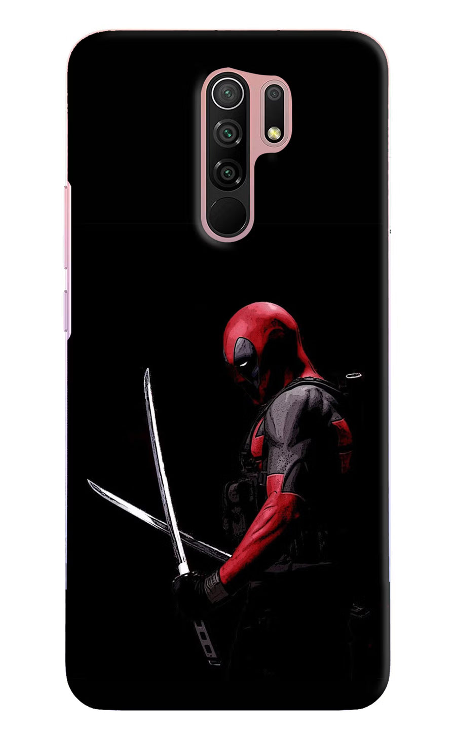 Deadpool Redmi 9 Prime/Poco M2/M2 reloaded Back Cover, Hard case