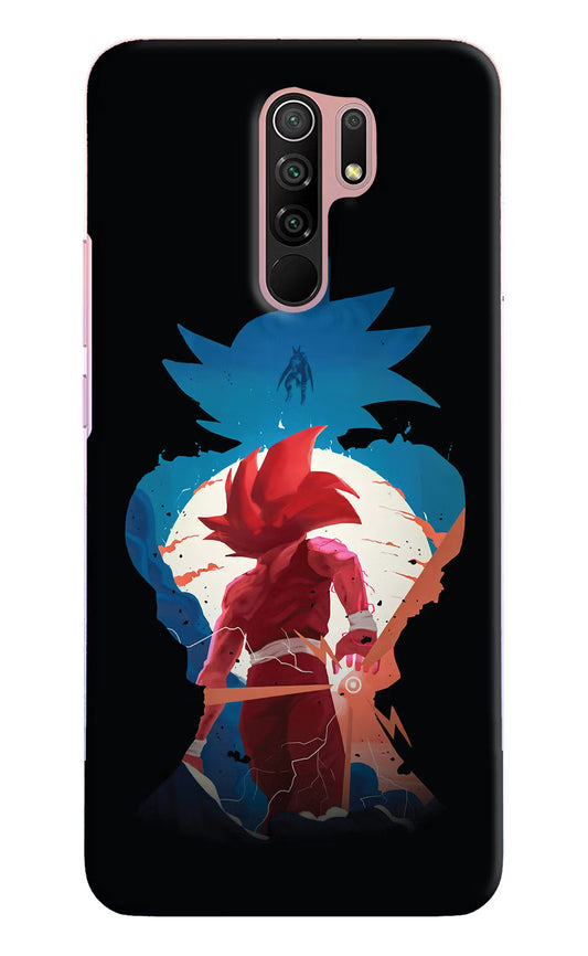 Goku Redmi 9 Prime/Poco M2/M2 reloaded Hard Case Back Cover by Casekaro