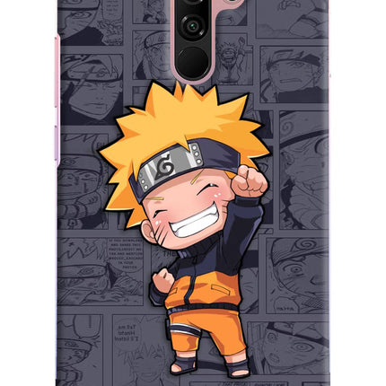 Chota Naruto Redmi 9 Prime/Poco M2/M2 reloaded Hard Case Back Cover by Casekaro