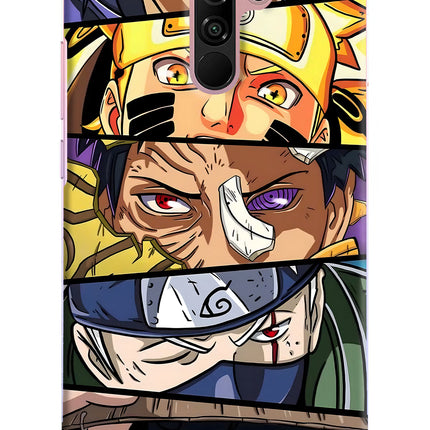 Naruto Character Redmi 9 Prime/Poco M2/M2 reloaded Hard Case Back Cover by Casekaro