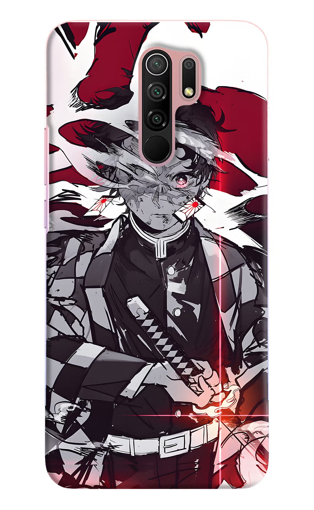 Demon Slayer Redmi 9 Prime/Poco M2/M2 reloaded Hard Case Back Cover by Casekaro