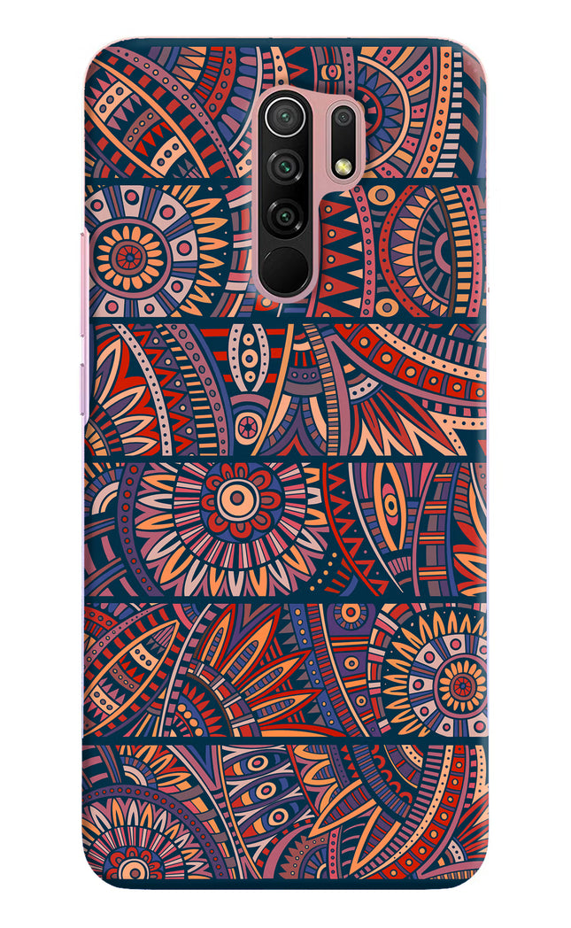 African Culture Design Redmi 9 Prime/Poco M2/M2 reloaded Hard Case Back Cover by Casekaro