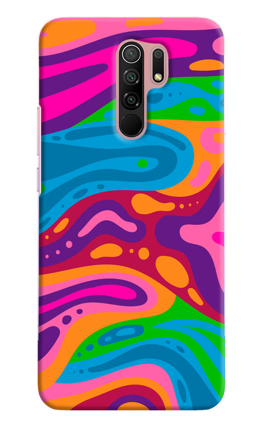 Trippy Pattern Redmi 9 Prime/Poco M2/M2 reloaded Hard Case Back Cover by Casekaro