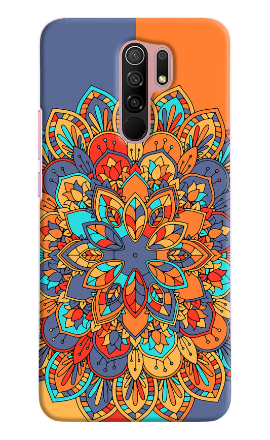 Color Mandala Redmi 9 Prime/Poco M2/M2 reloaded Hard Case Back Cover by Casekaro
