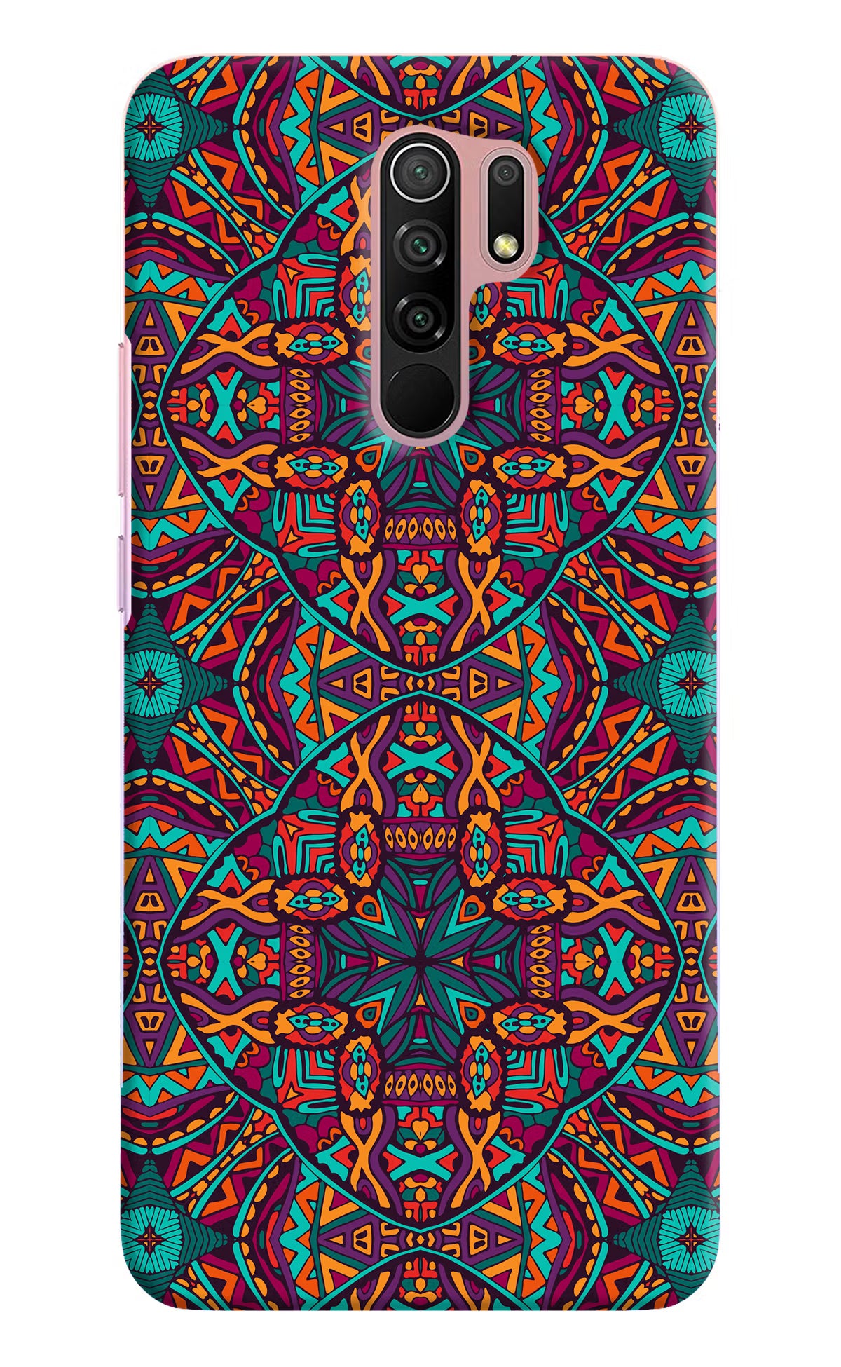 Colour Mandala Redmi 9 Prime/Poco M2/M2 reloaded Hard Case Back Cover by Casekaro