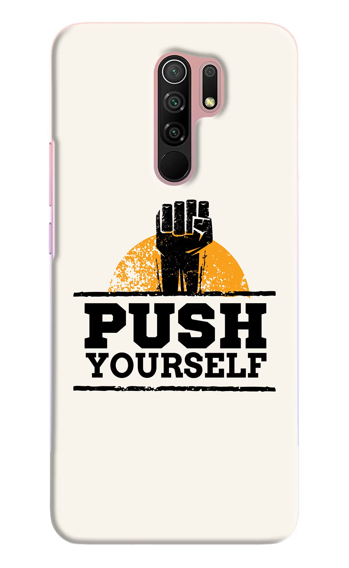 Push Yourself Redmi 9 Prime/Poco M2/M2 reloaded Hard Case Back Cover by Casekaro