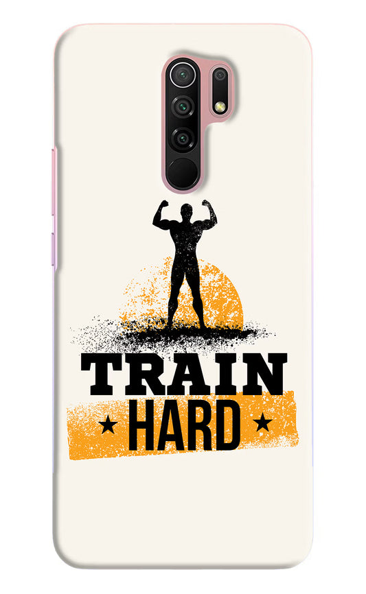 Train Hard Redmi 9 Prime/Poco M2/M2 reloaded Hard Case Back Cover by Casekaro