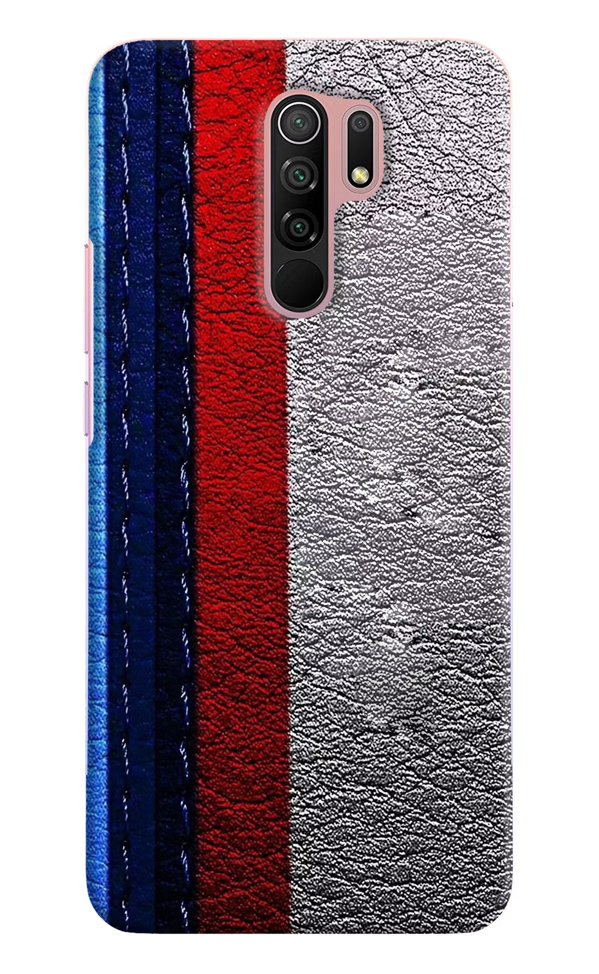 BMW Stripes Redmi 9 Prime/Poco M2/M2 reloaded Hard Case Back Cover by Casekaro