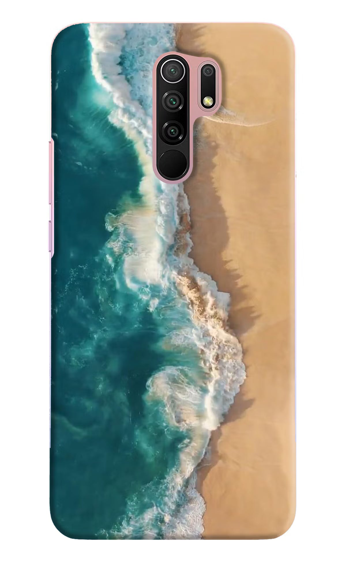 Ocean Beach Redmi 9 Prime/Poco M2/M2 reloaded Hard Case Back Cover by Casekaro