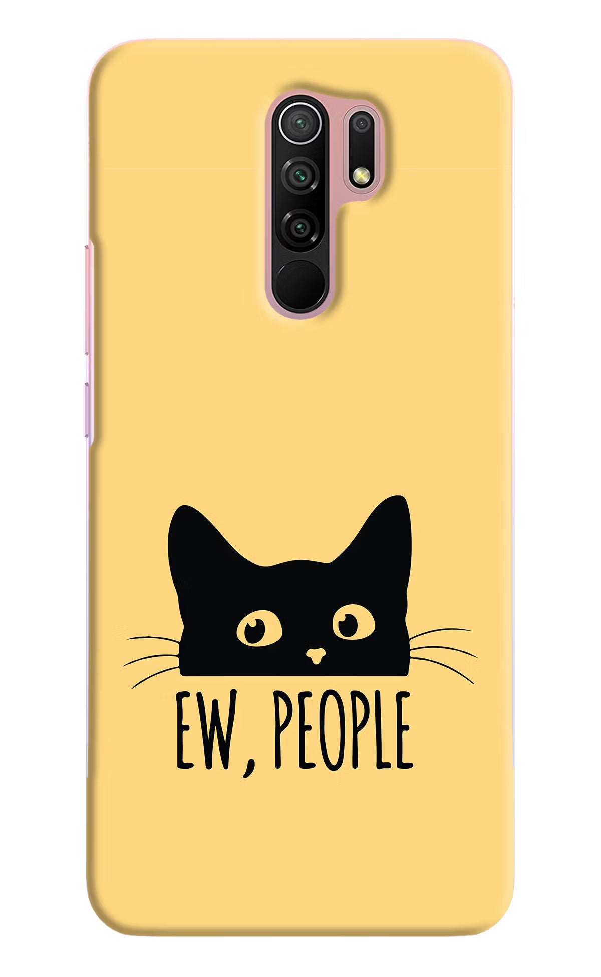 Ew People Catitude Redmi 9 Prime/Poco M2/M2 reloaded Hard Case Back Cover by Casekaro