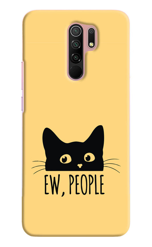 Ew People Catitude Redmi 9 Prime/Poco M2/M2 reloaded Hard Case Back Cover by Casekaro