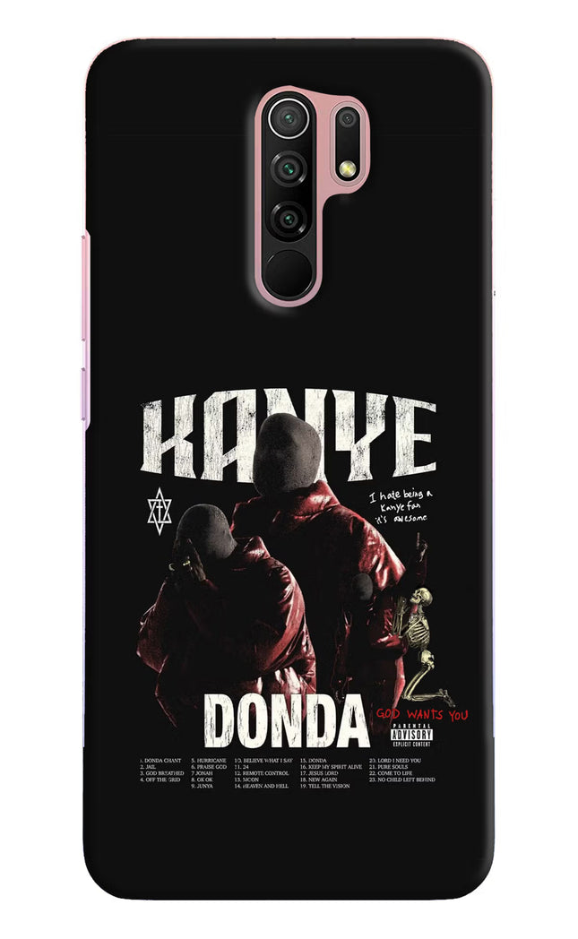 Donda Kanye West Redmi 9 Prime/Poco M2/M2 reloaded Hard Case Back Cover by Casekaro