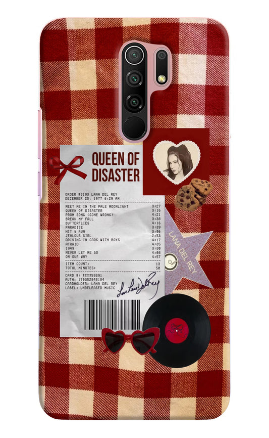 Queen of Disaster Redmi 9 Prime/Poco M2/M2 reloaded Hard Case Back Cover by Casekaro