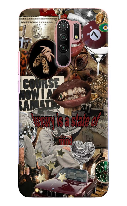 Luxury Redmi 9 Prime/Poco M2/M2 reloaded Hard Case Back Cover by Casekaro