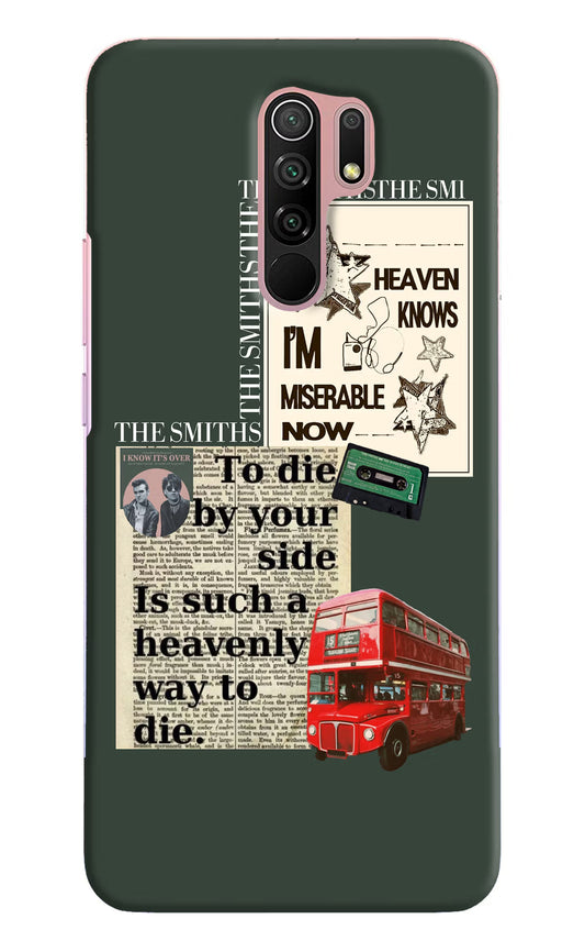 The Smiths Redmi 9 Prime/Poco M2/M2 reloaded Hard Case Back Cover by Casekaro