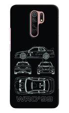 WRC'99 Redmi 9 Prime/Poco M2/M2 reloaded Hard Case Back Cover by Casekaro