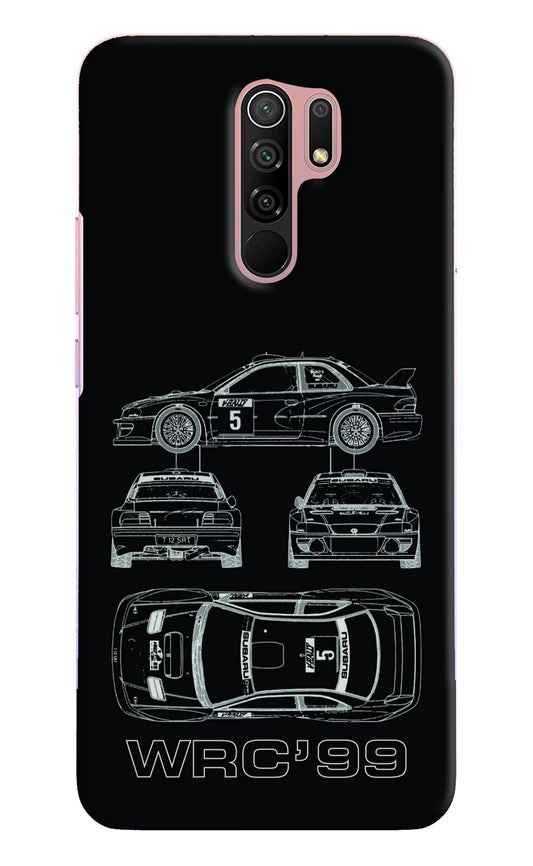 WRC'99 Redmi 9 Prime/Poco M2/M2 reloaded Hard Case Back Cover by Casekaro