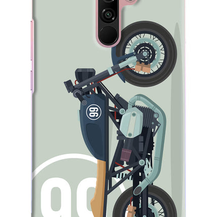 Classic Cafe Racer 99 Redmi 9 Prime/Poco M2/M2 reloaded Hard Case Back Cover by Casekaro