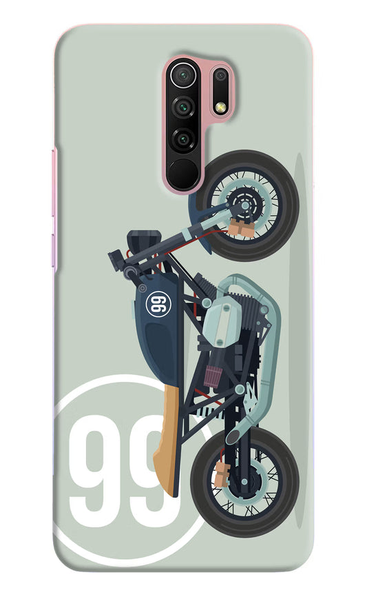 Classic Cafe Racer 99 Redmi 9 Prime/Poco M2/M2 reloaded Hard Case Back Cover by Casekaro