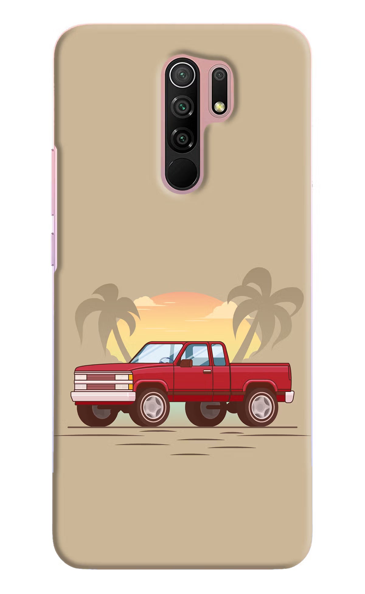 Desert Classic Drive Redmi 9 Prime/Poco M2/M2 reloaded Hard Case Back Cover by Casekaro