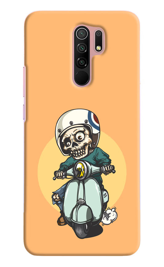 Undead Biker Redmi 9 Prime/Poco M2/M2 reloaded Hard Case Back Cover by Casekaro