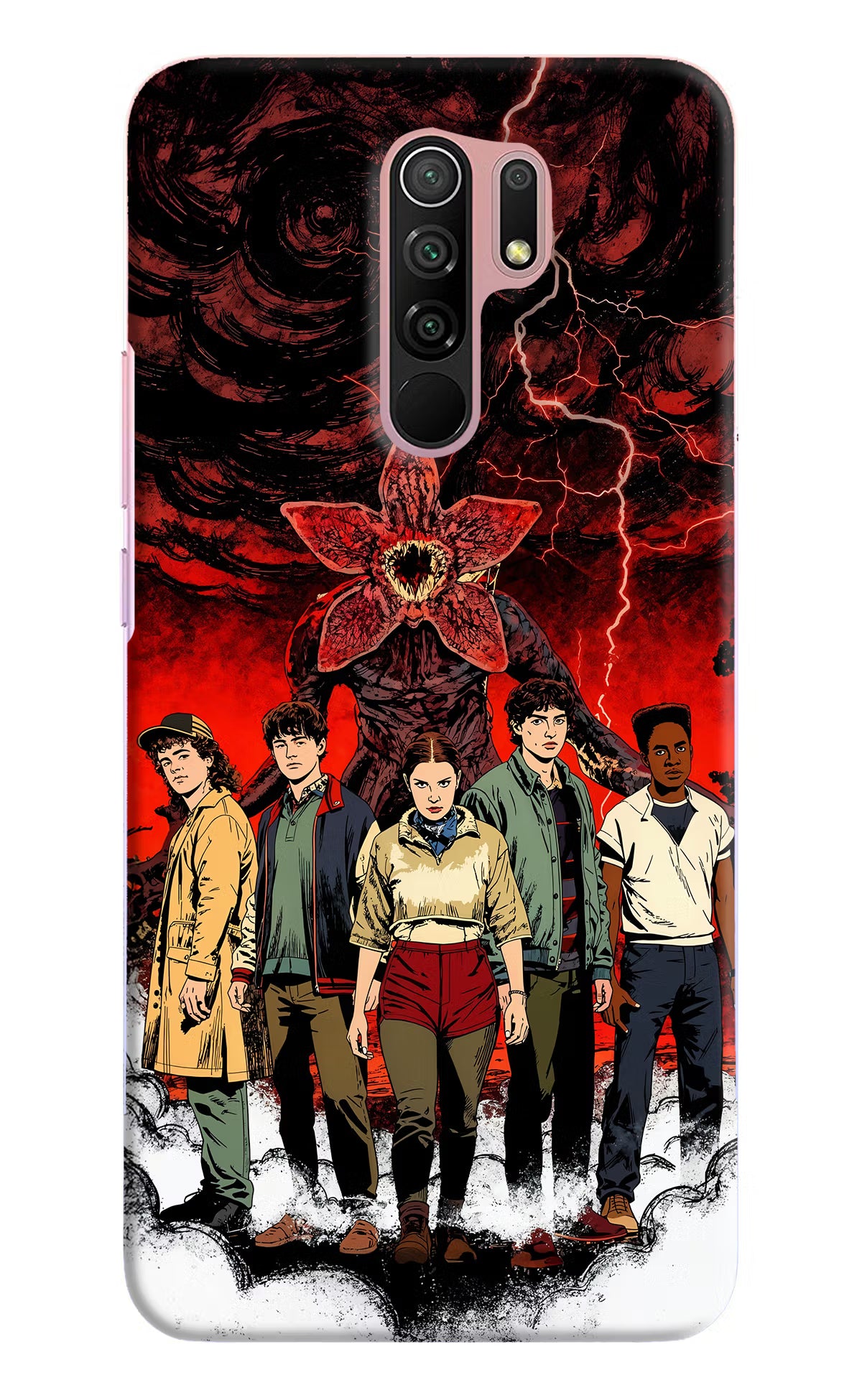Ordinary Things Characters Redmi 9 Prime/Poco M2/M2 reloaded Hard Case Back Cover by Casekaro