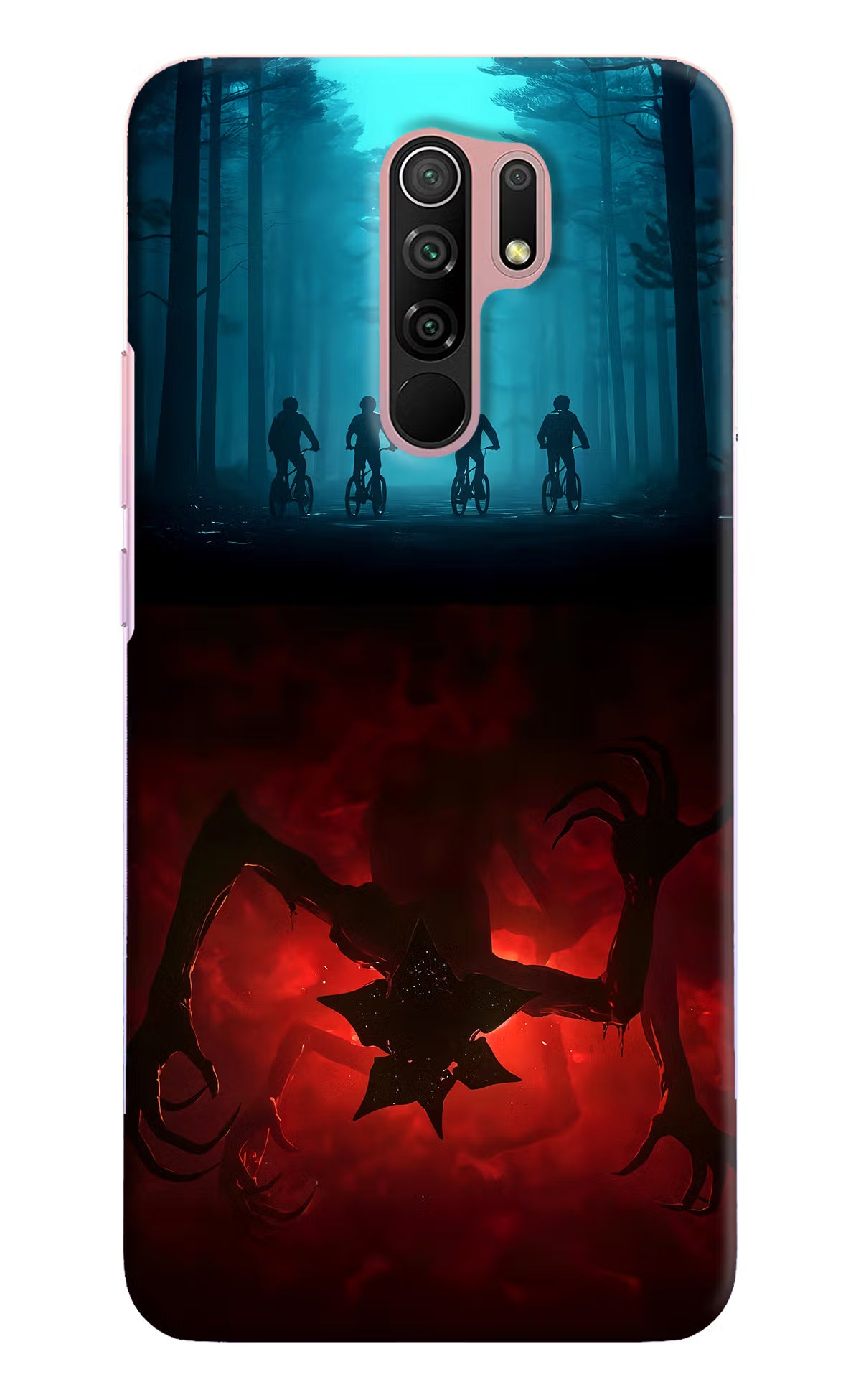 Ordinary Things Downside Up Redmi 9 Prime/Poco M2/M2 reloaded Hard Case Back Cover by Casekaro