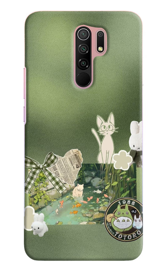 Aesthetic anime Redmi 9 Prime/Poco M2/M2 reloaded Back Cover