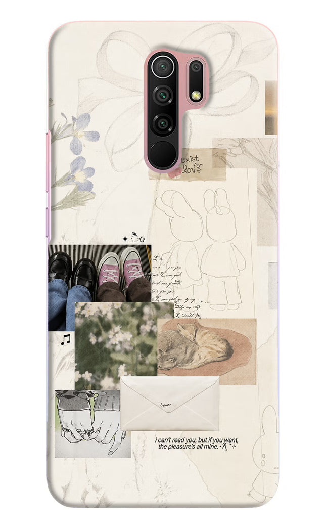 Soft Aesthetic Redmi 9 Prime/Poco M2/M2 reloaded Hard Case Back Cover by Casekaro