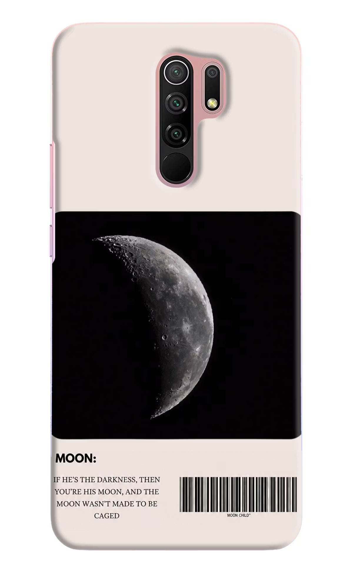 Moon Phase Redmi 9 Prime/Poco M2/M2 reloaded Back Cover